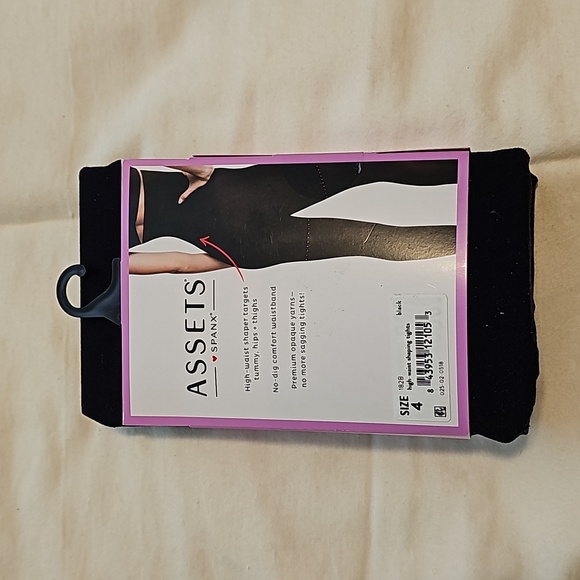 ASSETS by SPANX - High Waist Shaping Tights - Size 4 - Picture 2 of 4